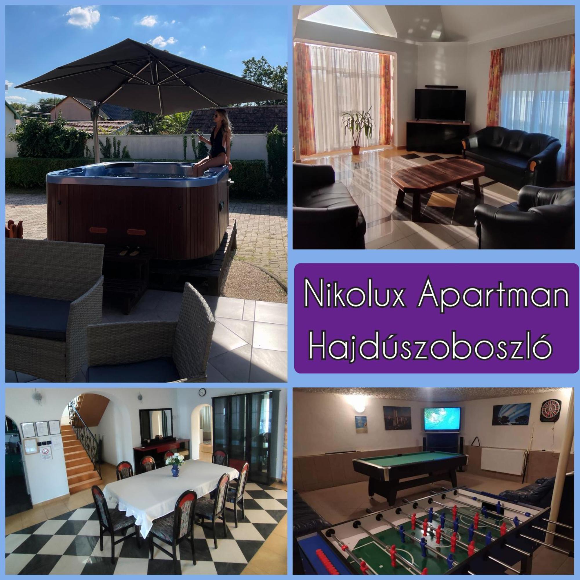 Hajdúszoboszló Nikolux Apartman מראה חיצוני תמונה